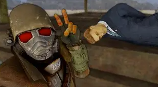 Um, just imagine an image of the courier laughing at Kimball's corpse